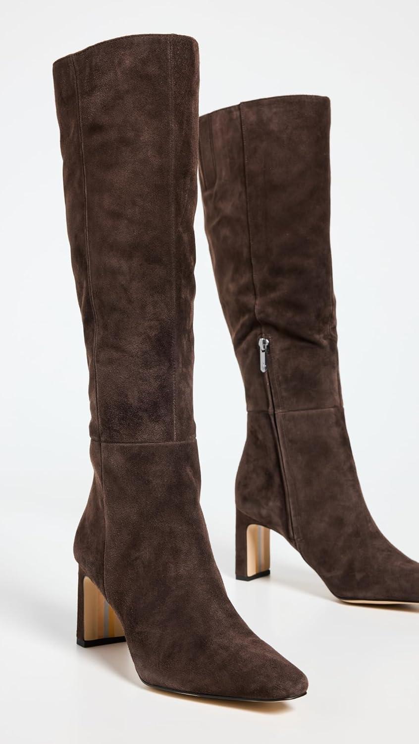 imageSam Edelman Womens Sylvia Knee High BootChocolate Brown