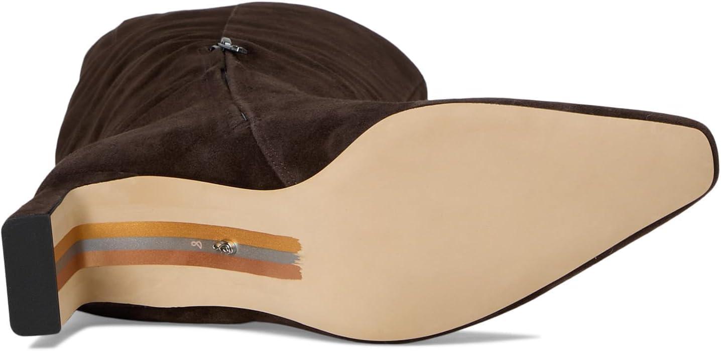 imageSam Edelman Womens Sylvia Knee High BootChocolate Brown Wide Calf