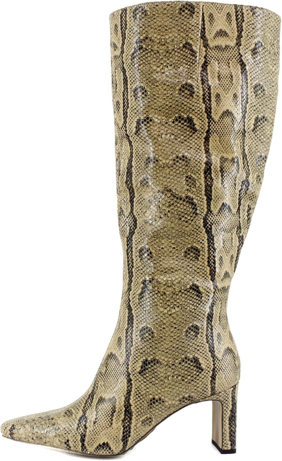 imageSam Edelman Womens Sylvia Knee High BootGolden Tan Wide Calf