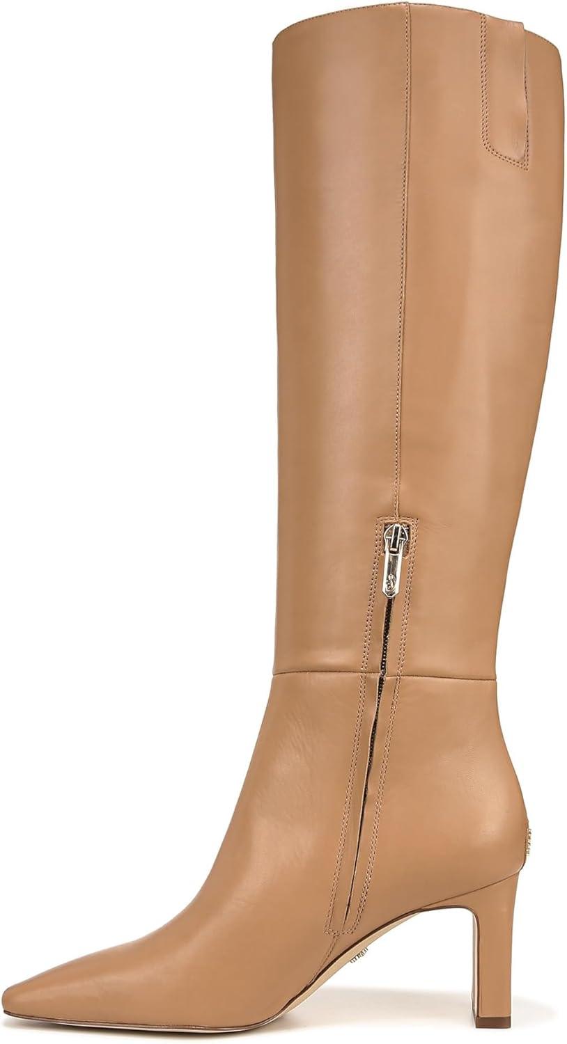 imageSam Edelman Womens Sylvia Knee High BootLuxe Tan Wide Calf