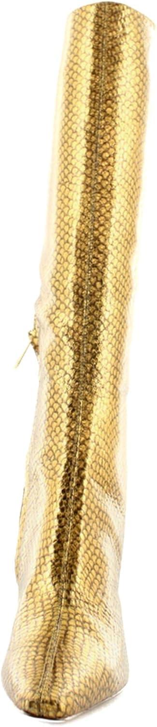 imageSam Edelman Womens Sylvia Knee High BootMedallion Gold Snake