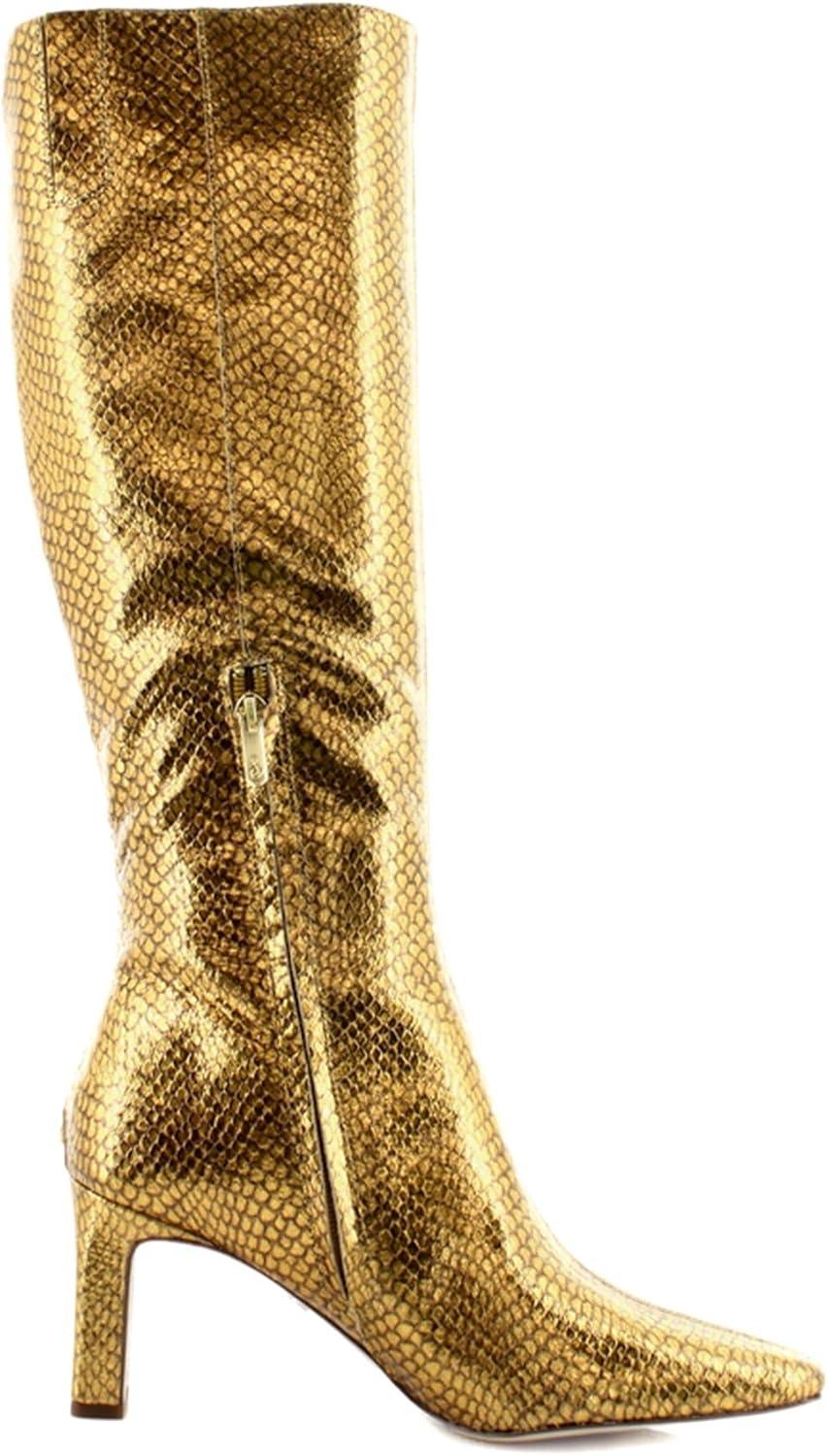 imageSam Edelman Womens Sylvia Knee High BootMedallion Gold Snake