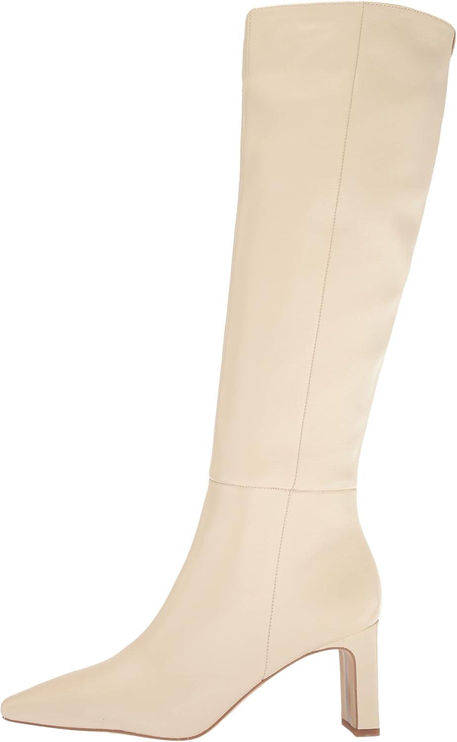 imageSam Edelman Womens Sylvia Knee High BootModern Ivory