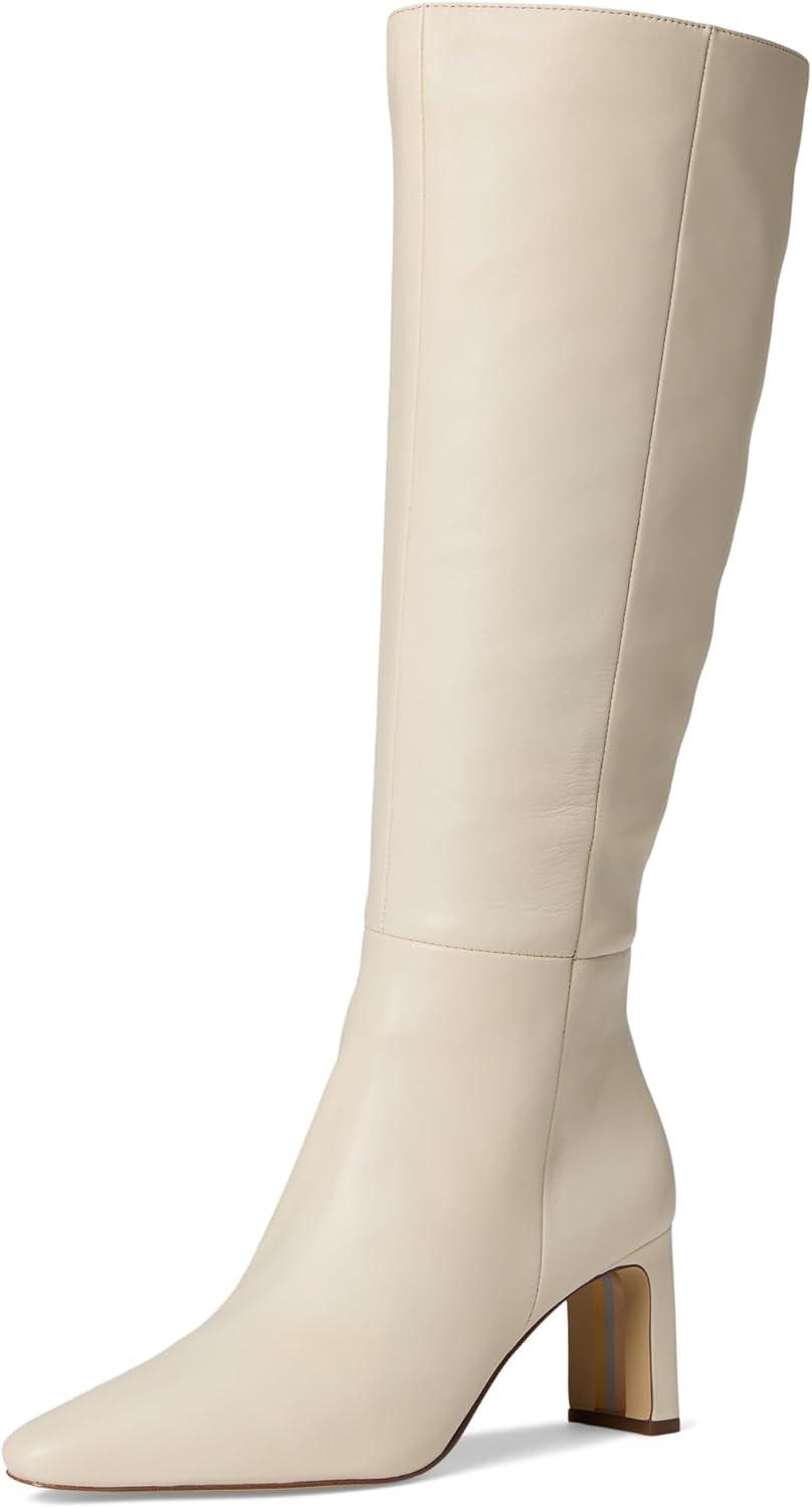 imageSam Edelman Womens Sylvia Knee High BootModern Ivory Wide Calf