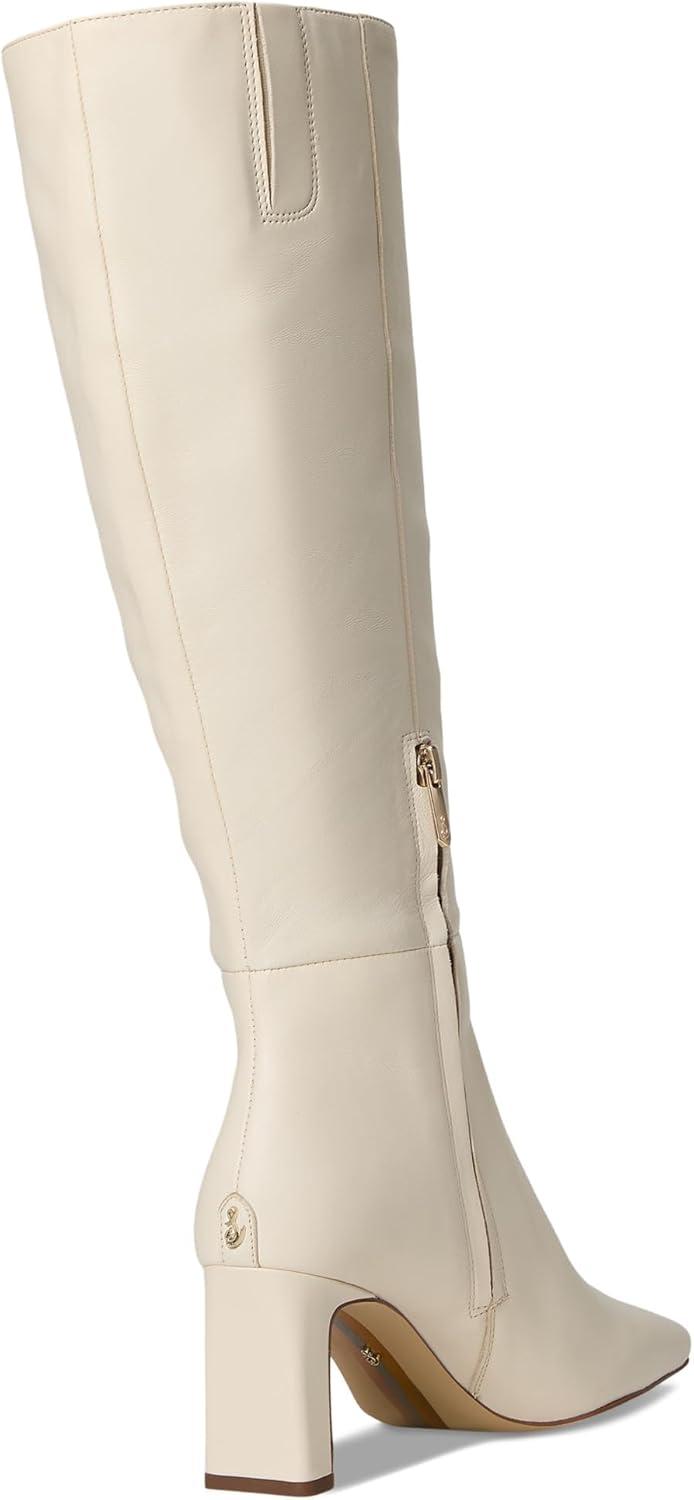 imageSam Edelman Womens Sylvia Knee High BootModern Ivory Wide Calf
