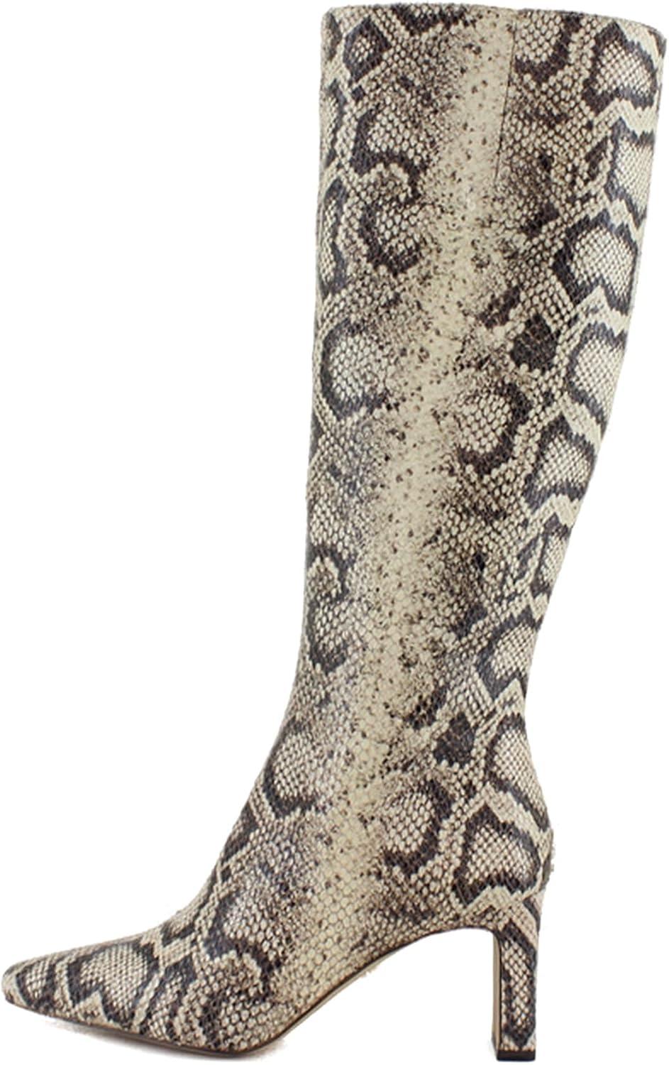imageSam Edelman Womens Sylvia Knee High BootRoccia Python