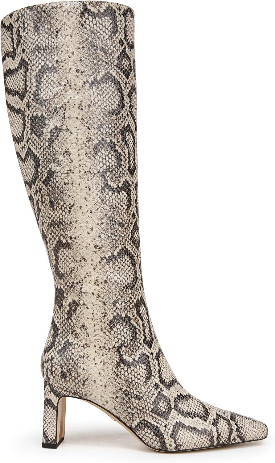 imageSam Edelman Womens Sylvia Knee High BootRoccia Python Wide Calf