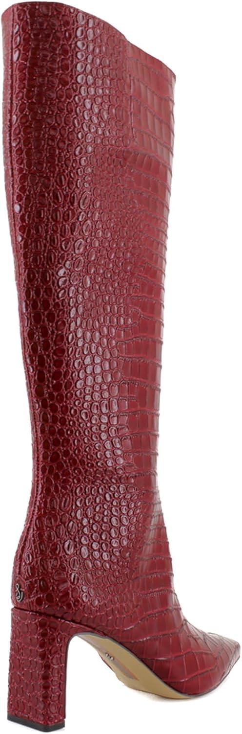 imageSam Edelman Womens Sylvia Knee High BootScarlet Cherry