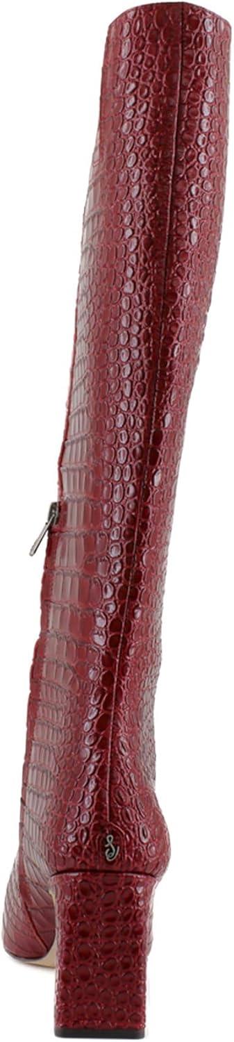 imageSam Edelman Womens Sylvia Knee High BootScarlet Cherry
