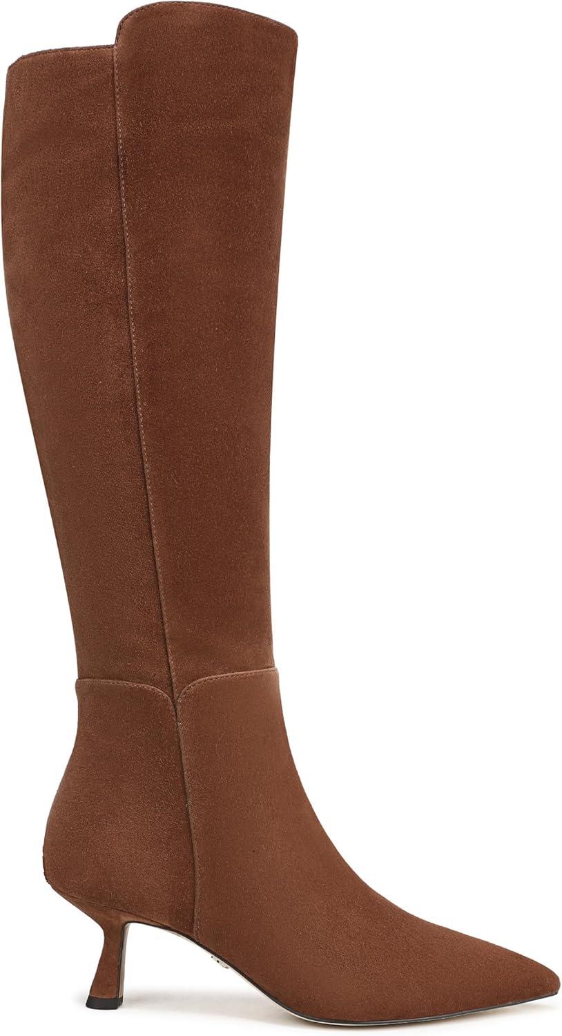 imageSam Edelman Womens Taylin Knee High BootDark Terra Toffee Wide Calf