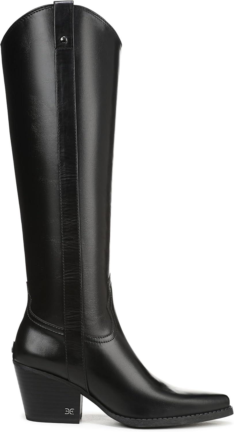 imageSam Edelman Womens Wyatt Western BootBlack Leather