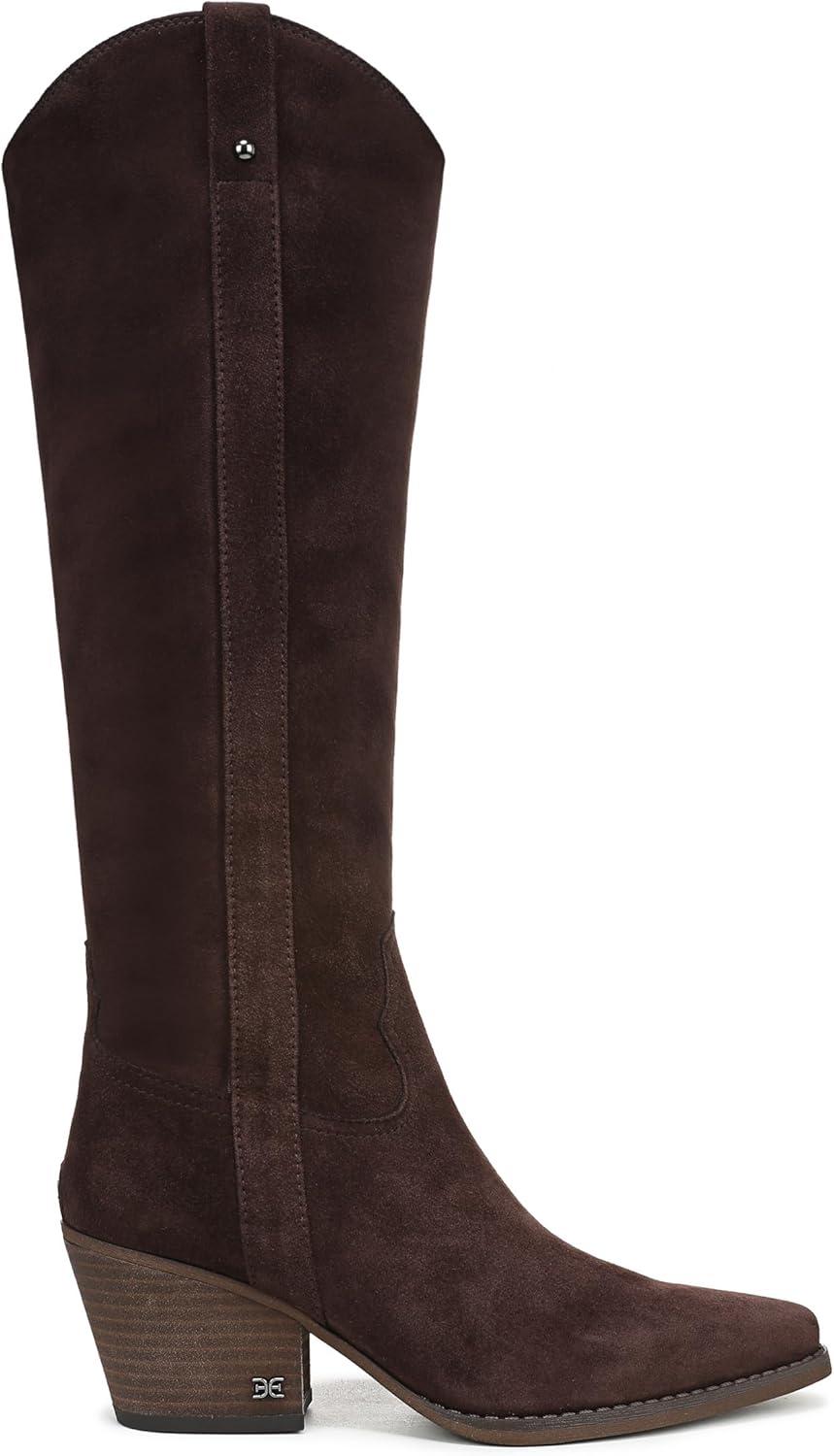 imageSam Edelman Womens Wyatt Western BootCafe Noir