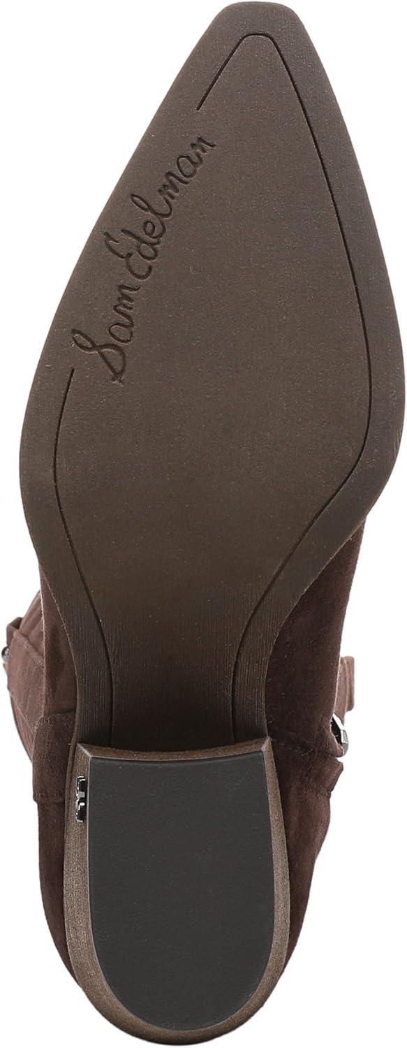 imageSam Edelman Womens Wyatt Western BootCafe Noir Wide Calf