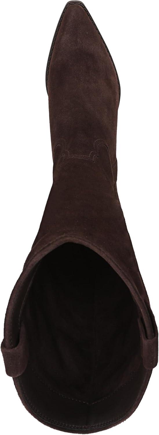 imageSam Edelman Womens Wyatt Western BootCafe Noir Wide Calf