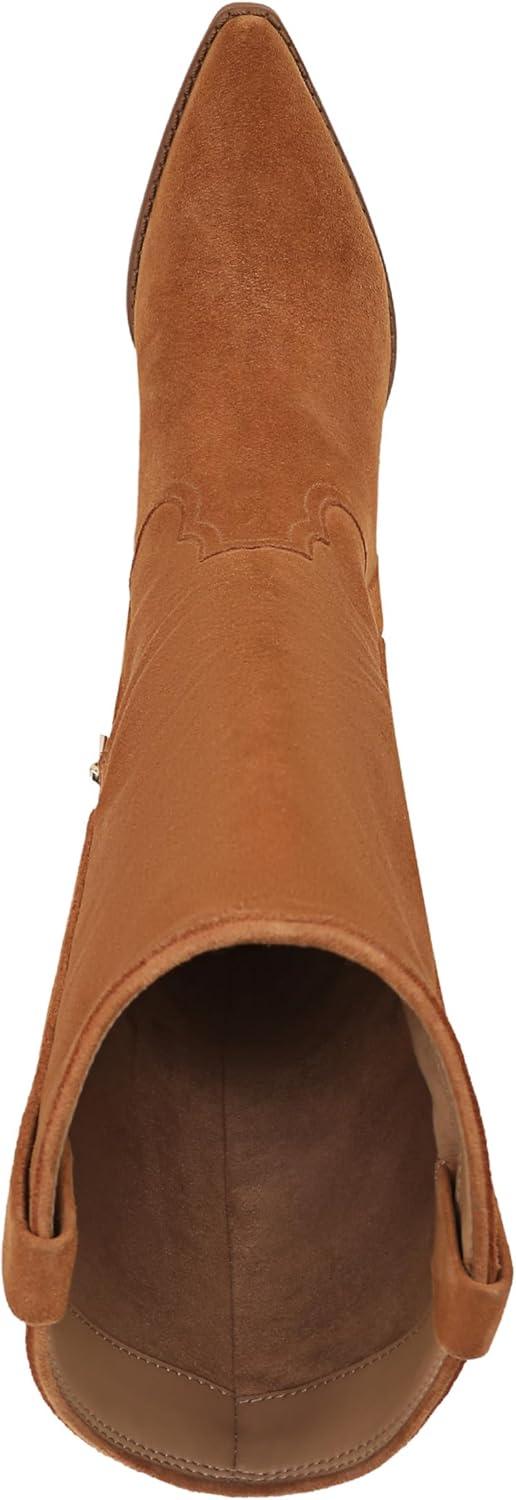 imageSam Edelman Womens Wyatt Western BootFrontier Brown Wide Calf