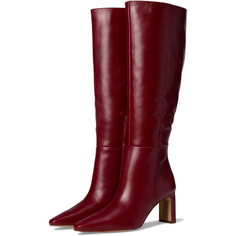 imageSam Edelman Womens Sylvia Knee High BootCabernet Red Wide Calf