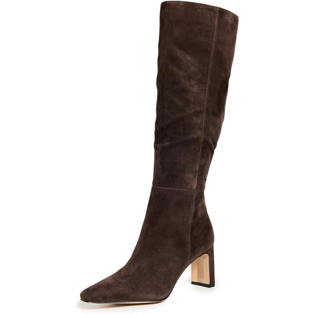 imageSam Edelman Womens Sylvia Knee High BootChocolate Brown