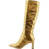 imageSam Edelman Womens Sylvia Knee High BootMedallion Gold Snake