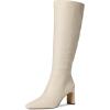 imageSam Edelman Womens Sylvia Knee High BootModern Ivory Wide Calf