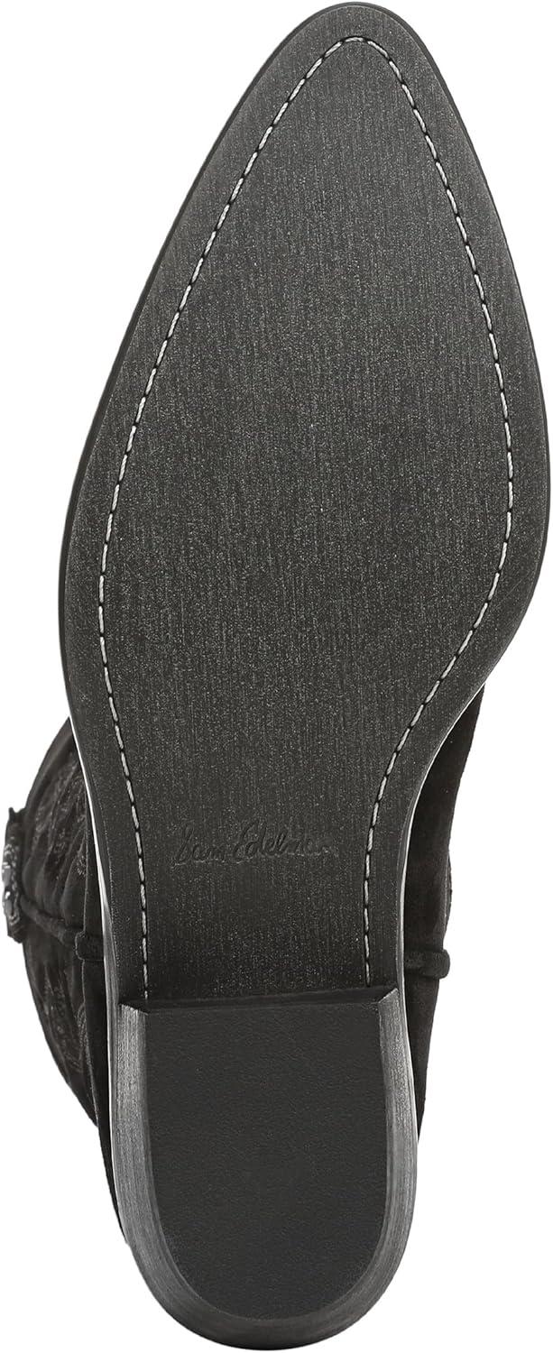 imageSam Edelman Womens Rue Western BootBlack Suede