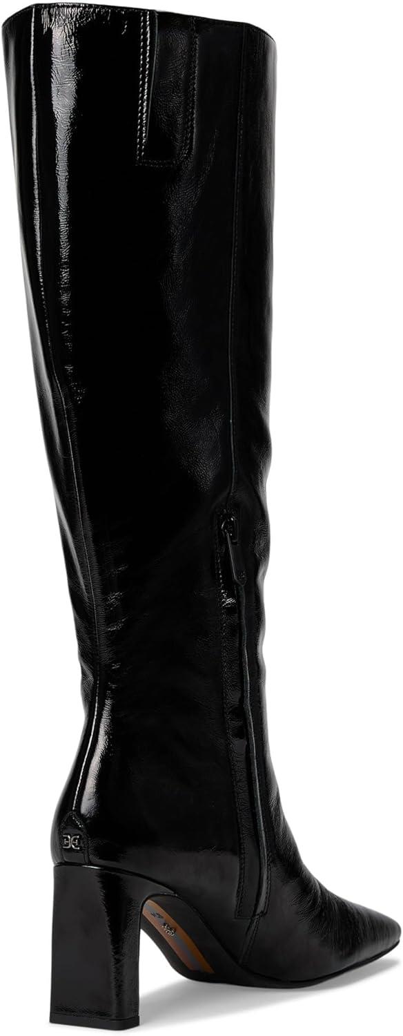 imageSam Edelman Womens Sylvia Knee High BootBlack Patent Wide Calf