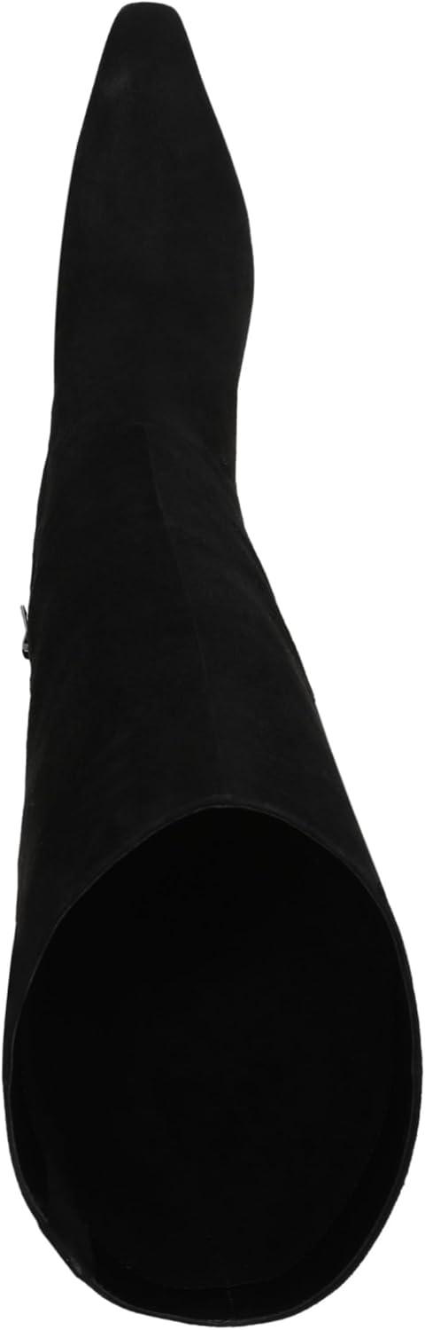imageSam Edelman Womens Sylvia Knee High BootBlack Suede Extra Wide Calf