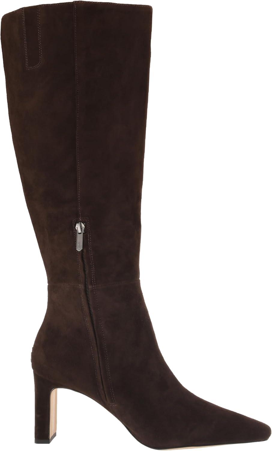 imageSam Edelman Womens Sylvia Knee High BootChocolate Brown Athletic Calf