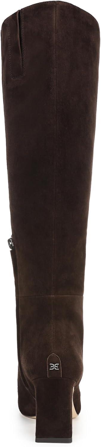 imageSam Edelman Womens Sylvia Knee High BootChocolate Brown Extra Wide Calf