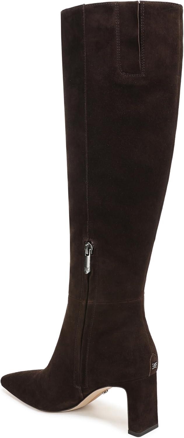 imageSam Edelman Womens Sylvia Knee High BootChocolate Brown Extra Wide Calf