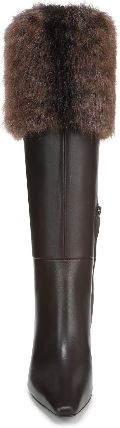 imageSam Edelman Womens Sylvia Knee High BootChocolate BrownBrown Multi Wide Calf