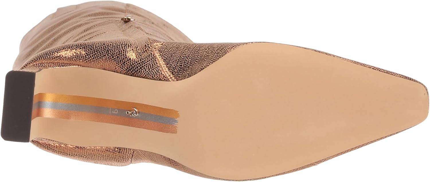 imageSam Edelman Womens Sylvia Knee High BootDeep Gold Athletic Calf