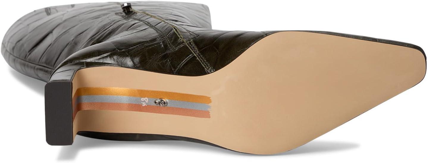 imageSam Edelman Womens Sylvia Knee High BootDeep Olive Wide Calf