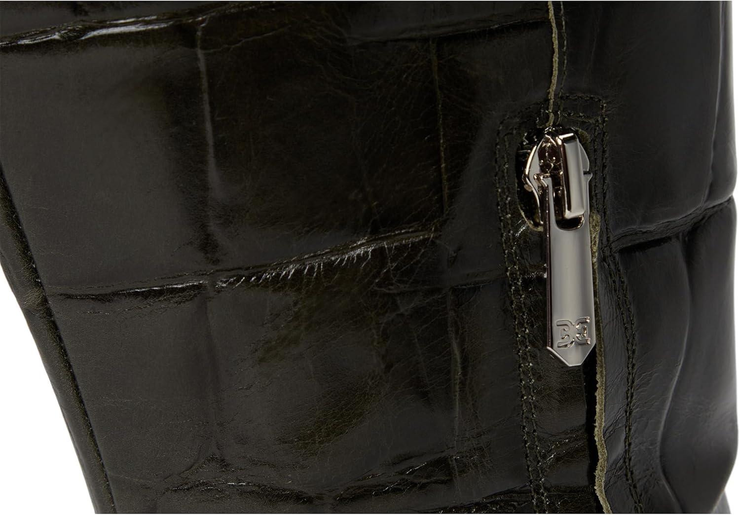 imageSam Edelman Womens Sylvia Knee High BootDeep Olive Wide Calf