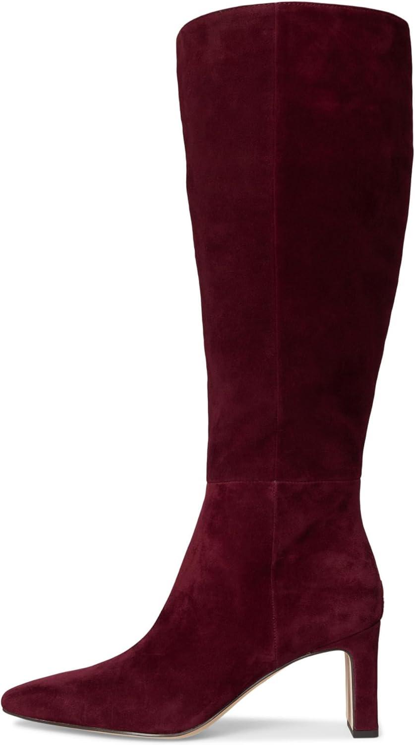 imageSam Edelman Womens Sylvia Knee High BootFrench Burgundy Wide Calf