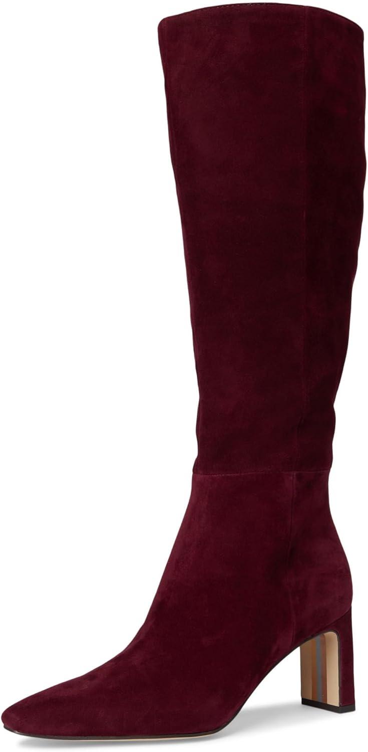 imageSam Edelman Womens Sylvia Knee High BootFrench Burgundy Wide Calf