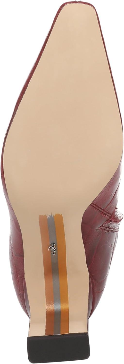 imageSam Edelman Womens Sylvia Knee High BootFrench Merlot Wide Calf