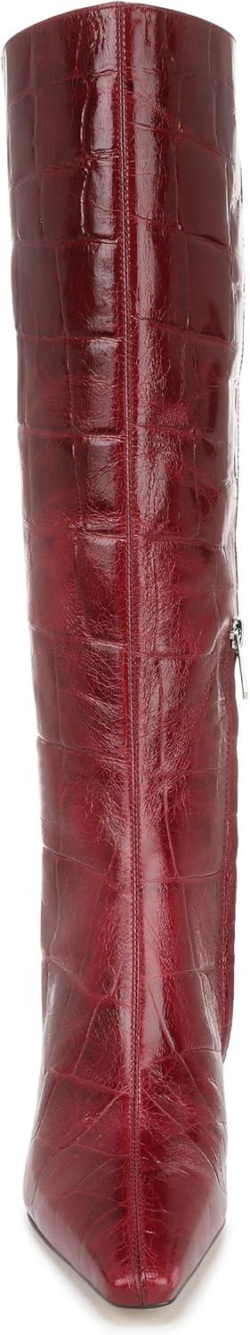 imageSam Edelman Womens Sylvia Knee High BootFrench Merlot Wide Calf