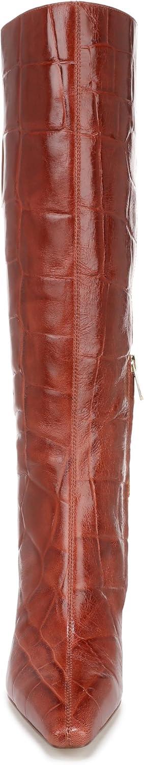 imageSam Edelman Womens Sylvia Knee High BootNew Cognac Wide Calf