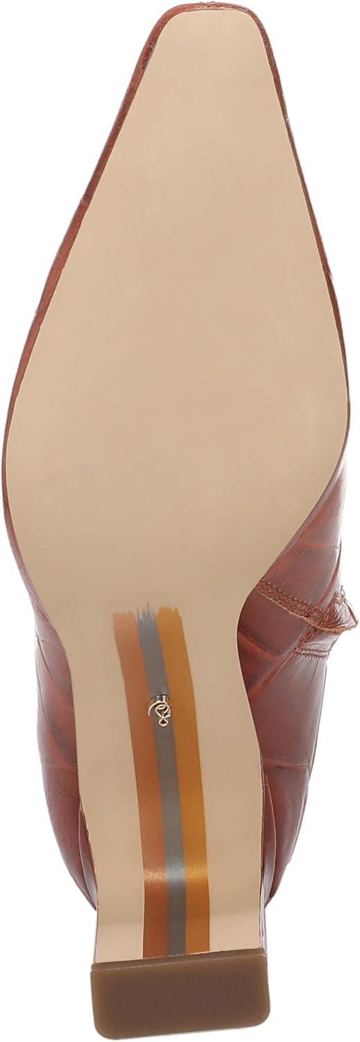 imageSam Edelman Womens Sylvia Knee High BootNew Cognac Wide Calf