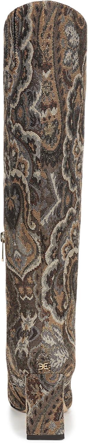 imageSam Edelman Womens Sylvia Knee High BootOlive Paisley Multi