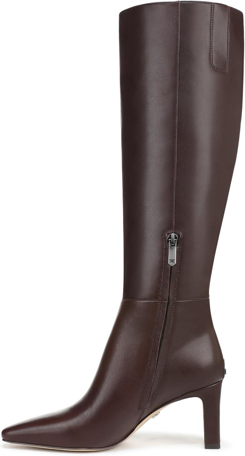 imageSam Edelman Womens Sylvia Knee High BootSpiced Pecan Extra Wide Calf