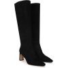 imageSam Edelman Womens Sylvia Knee High BootBlack Suede Extra Wide Calf