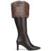 imageSam Edelman Womens Sylvia Knee High BootChocolate BrownBrown Multi