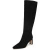 Black Suede Extra Wide Calf Black Suede Extra Wide Calf