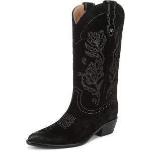 imageSam Edelman Womens Rue Western BootBlack Suede