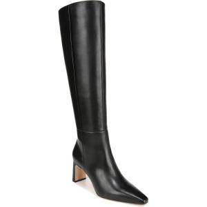 imageSam Edelman Womens Sylvia Knee High BootBlack Leather Extra Wide Calf
