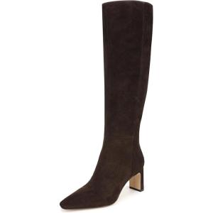 imageSam Edelman Womens Sylvia Knee High BootChocolate Brown Extra Wide Calf