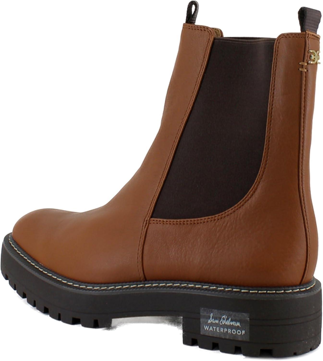 imageSam Edelman Laguna Knit Womens Boots Tawny Brown Size 105 M