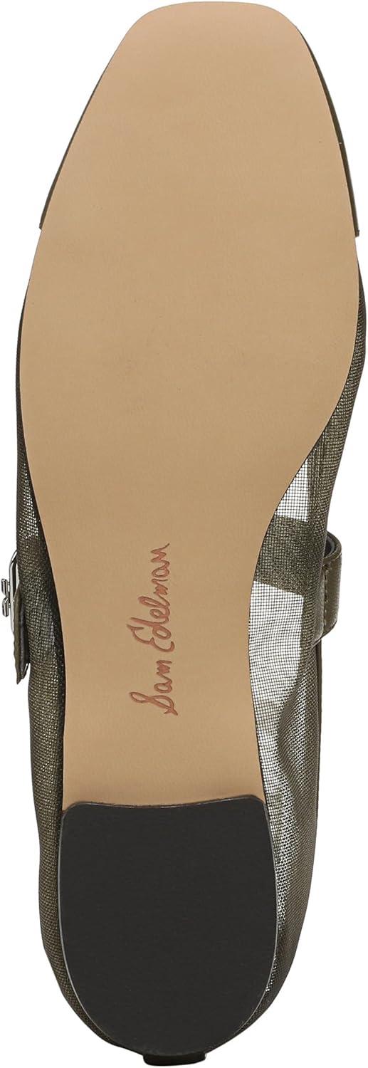 imageSam Edelman Womens Miranda Mary Jane FlatOlive Branch