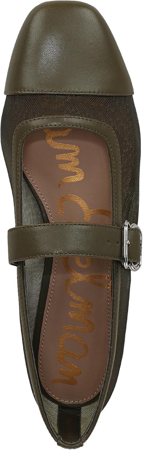imageSam Edelman Womens Miranda Mary Jane FlatOlive Branch